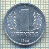 9038 MONEDA- GERMANIA(RDG) - 1 PFENNIG -anul 1985 A - starea ce se vede, Europa