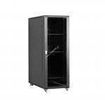 Linkbasic rack cabinet 19&amp;#039;&amp;#039; 42U 800x1000mm black (smoky-gray glass front door) foto