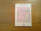 REVOLUTIA IMPUSCATA sau PCR dupa 22 Decembrie 1989 - Victor Frunza - 1994, 90 p., Humanitas