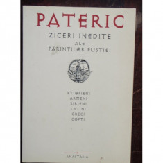 PATERIC - ZICERI INEDITE ALE PARINTILOR PUSTIEI foto