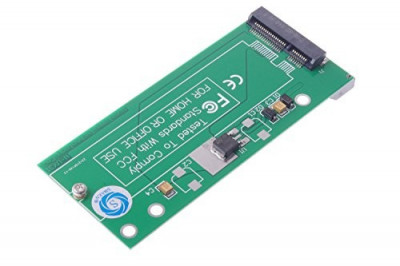 Adaptor convertor SSD 12+6 pini Asus Zenbook UX31 UX21 la SATA 22 pini 2.5&amp;quot; foto