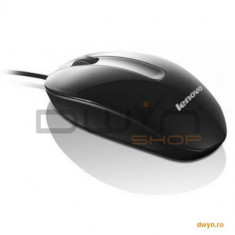 LENOVO Mouse M3803a, optic, culoare neagra foto