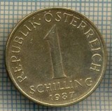 8970 MONEDA- AUSTRIA - 1 SCHILLING -anul 1987 - starea ce se vede, Europa