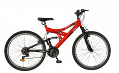 Bicicleta Kreativ 2041 culoare RosuPB Cod:215204120 foto