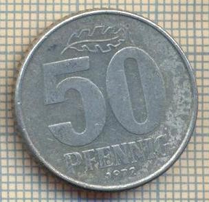 8978 MONEDA- GERMANIA(RDG) - 50 PFENNIG -anul 1972 A - starea ce se vede foto