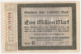 Luxemburg Notgeld 1000000 Mark Mulheim 1923 F