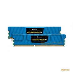 Corsair DDR3 16GB 1600MHz, KIT 2x8GB, CL10, radiator BLUE Vengeance LP, dual channel, 1.5V foto