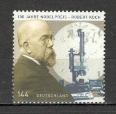 Germania.2005 100 ani PREMIUL NOBEL-Robert Koch SG.1237 foto