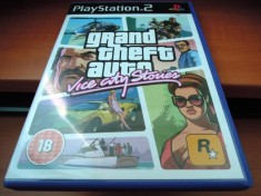 GTA, Grand Theft Auto Vice City Stories, PS2, original, alte sute de jocuri! foto