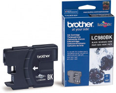 Cerneala Brother LC980BK neagra| 300pgs | DCP145C/ DCP165C/ MFC250C/MFC290C foto