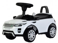 Vehicul Pentru Copii Range Rover Deluxe White foto