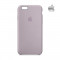 Carcasa iPhone 6/6S Apple Leather Rose Gray (piele naturala)