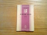 ANDREI TUDOR - Amor 1926 - poeme - editie princes, 1937, 88 p., Alta editura