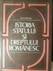 Istoria Statului Si Dreptului Romanesc - D.v. Firoiu ,386093 foto