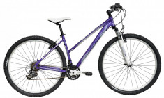 Bicicleta DHS Terrana 2922 (2016) Culoare Violet/Alb 420mmPB Cod:21629224259 foto