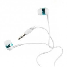 Casti 4World in urechi, canal MP3 Color | mufa 3.5mm | 1.2m | albe foto