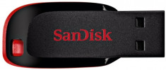 Pendrive SanDisk Cruzer Blade 8GB Readyboost, negru foto