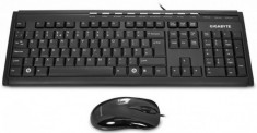 KEYBOARD + MOUSE GIGABYTE, ENG/BLACK, GK-KM6150V2 foto