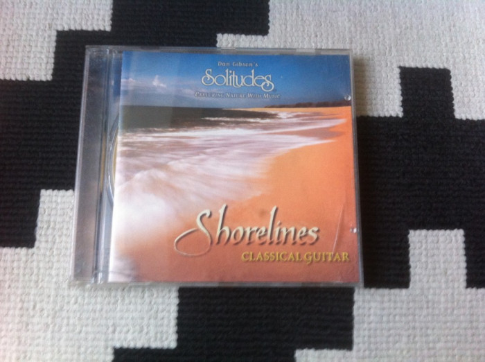 dan gibson shorelines classical guitar cd disc muzica ambientala solitudes 1999