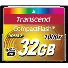 Card memorie Transcend Compact Flash 1000x 32GB foto