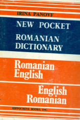 Irina Panovf - New Pocket Romanian Dictionary. Romanian-English. English-Romanian. - 15125 foto