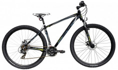 Bicicleta DHS Terrana 2925 (2016) Culoare Gri/Alb/Albastru 457mmPB Cod:21629254579 foto