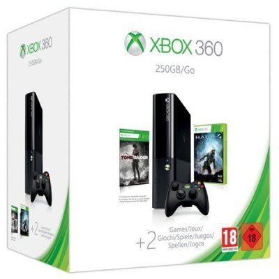 Consola Xbox 360 250 GB + HALO 4 + Tomb Raider + 1 luna Xbox Live Gold Membership foto mare Consola Xbox 360 250 GB + HALO 4 + Tomb Raider + 1 luna Xbox Live Gold Membership foto mare