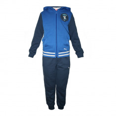 Trening Puma BOYS HOODED FT SUIT Albastru S 128 foto