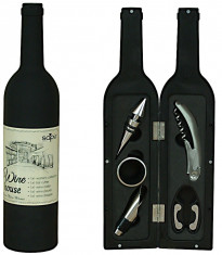 Set accesorii sticla vin,premium foto