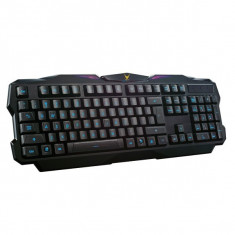 KEYBOARD US OMEGA OK-326 VARR VK-1 GAMING M-MEDIA ILLUM. BLACK USB foto