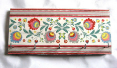 Cuier din lemn handmade motiv traditional 26903 foto