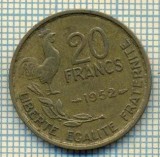 9127 MONEDA- FRANTA - 20 FRANCS -anul 1952 - starea ce se vede, Europa