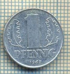 9056 MONEDA- GERMANIA(RDG) - 1 PFENNIG -anul 1963 A - starea ce se vede