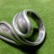 INEL DIN ARGINT - VINTAGE - MODEL ARTISTIC - MARIME 17 - 8,5 GRAME - ARGINT 925