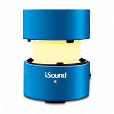 Boxa iSound Fire Glow Blue (cablu microUSB si cablu audio incluse) foto