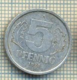 9080 MONEDA- GERMANIA(RDG) - 5 PFENNIG -anul 1979 A - starea ce se vede, Europa