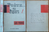 Leo Ferre , Poete .. vos papiers ! , 1956 , ed. 1 , ex. 28 / 30 , cu autograf