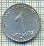 9060 MONEDA- GERMANIA(RDG) - 1 PFENNIG -anul 1952 A - starea ce se vede, Europa