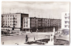 B38 RPR CP circulata 1967 Buzau Centru cu milioane de antene TV foto