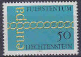 Europa-cept 1971 - Lichtenstein 1v.neuzat,perfecta stare(z), Nestampilat