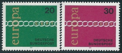 Europa-cept 1971 - Germania RF 2v.neuzat,perfecta stare(z) foto