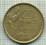 9128 MONEDA- FRANTA - 20 FRANCS -anul 1953 - starea ce se vede, Europa