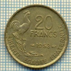 9128 MONEDA- FRANTA - 20 FRANCS -anul 1953 - starea ce se vede