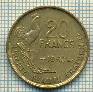 9128 MONEDA- FRANTA - 20 FRANCS -anul 1953 - starea ce se vede