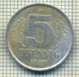 9069 MONEDA- GERMANIA(RDG) - 5 PFENNIG -anul 1989 A - starea ce se vede, Europa