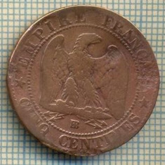 9145 MONEDA- FRANTA - 5 CENTIMES -anul 1863 BB - starea ce se vede