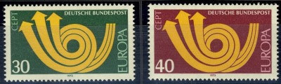 Europa-cept 1973 - Germania RF 2v.neuzat,perfecta stare(z) foto