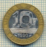 9094 MONEDA- FRANTA - 10 FRANCS -anul 1990 - starea ce se vede, Europa