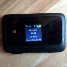 Modem router ZTE MF 910 hot spot 4G LTE WI-FI Decodat-orice retea foto