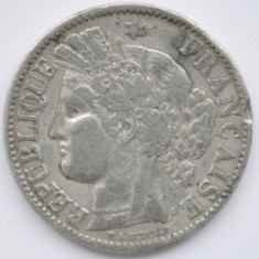 2 franci/ francs, 1871 A Franta - Fals de epoca foto